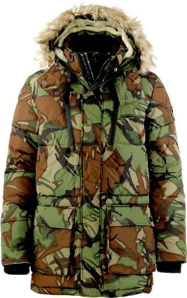 Superdry Outdoorjacke Superdry Herren Jacke, Superdry Mountain SD Expedition Parka Outline von Superdry