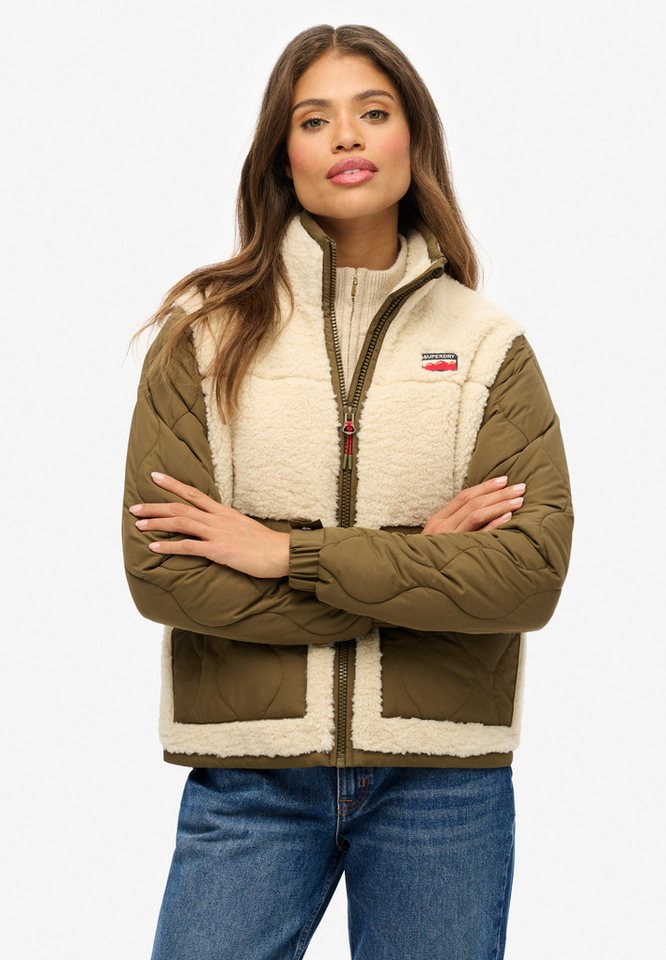 Superdry Parka FLEECE HYBRID JACKET von Superdry