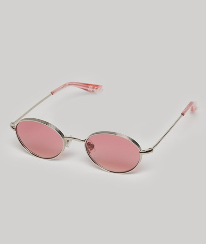 Superdry Pink Damen Sdr Bonet Sonnenbrille mit Logodruck, Größe: Einheitsgröße - Größe: Einheitsgröße von Superdry