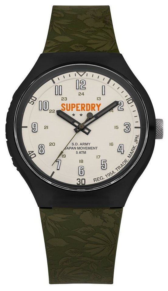 Superdry Quarzuhr, Superdry Herren Uhr SYG225N von Superdry