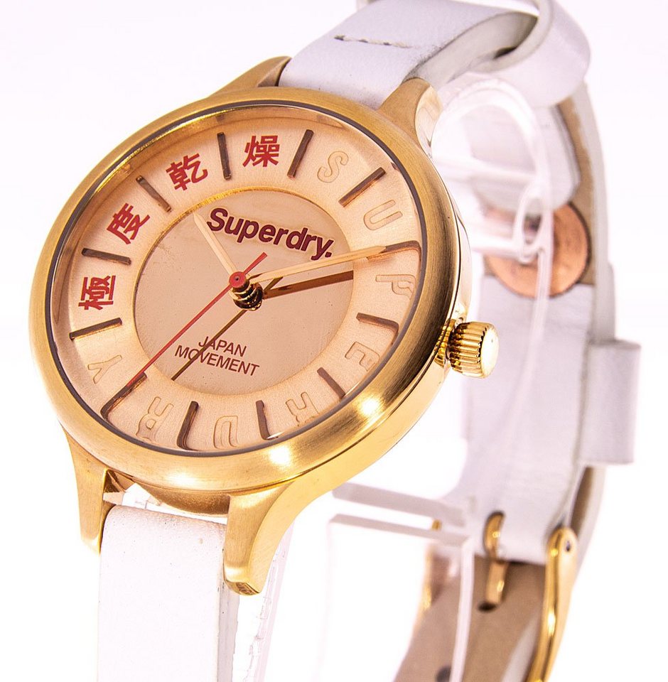 Superdry Quarzuhr Superdry Damenuhr SYL169W von Superdry