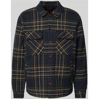 Superdry Regular Fit Hemdjacke mit Kentkragen Modell 'Surplus' in Orange, Größe L von Superdry