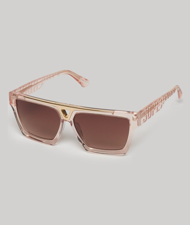 Superdry Rosa Damen Sdr Holland Sonnenbrille mit Logodruck, Größe: Einheitsgröße - Größe: Einheitsgröße von Superdry
