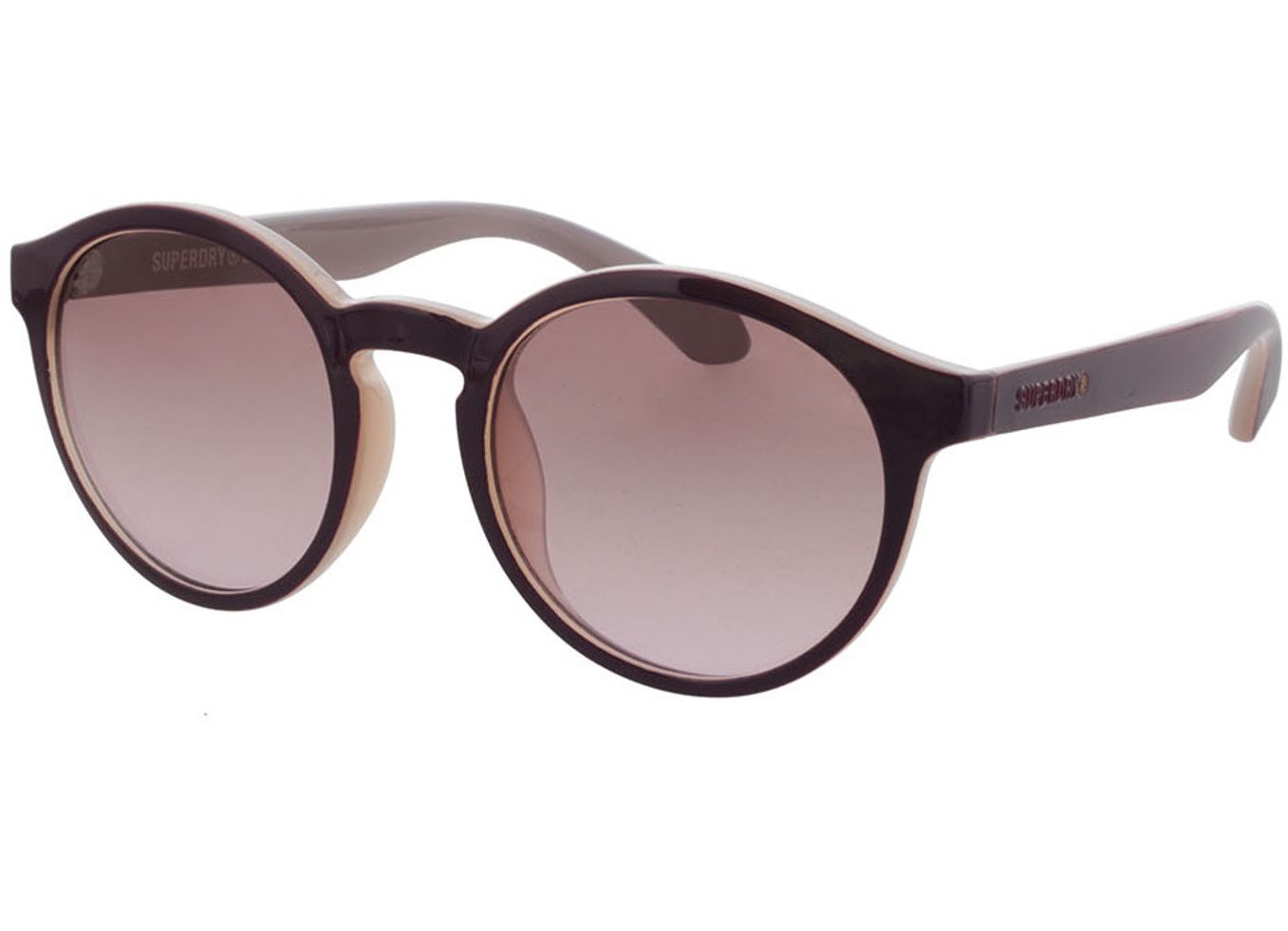 Superdry SDS 5006 162 50-21 Sonnenbrille mit Sehstärke erhältlich, Damen/Herren, Vollrand, Rund von Superdry