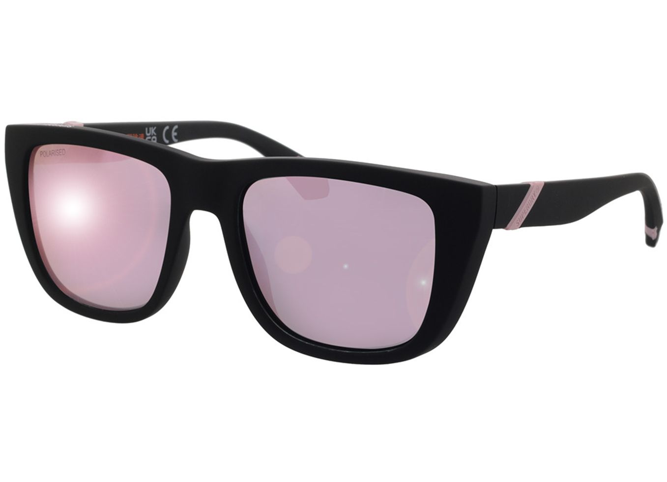 Superdry SDS 5010 104P 54-18 Sonnenbrille mit Sehstärke erhältlich, Damen, Vollrand, Eckig von Superdry