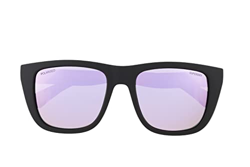 Superdry SDS 5010 Women's Sunglasses 104P Matte Black Pink/Pink Mirror von Superdry