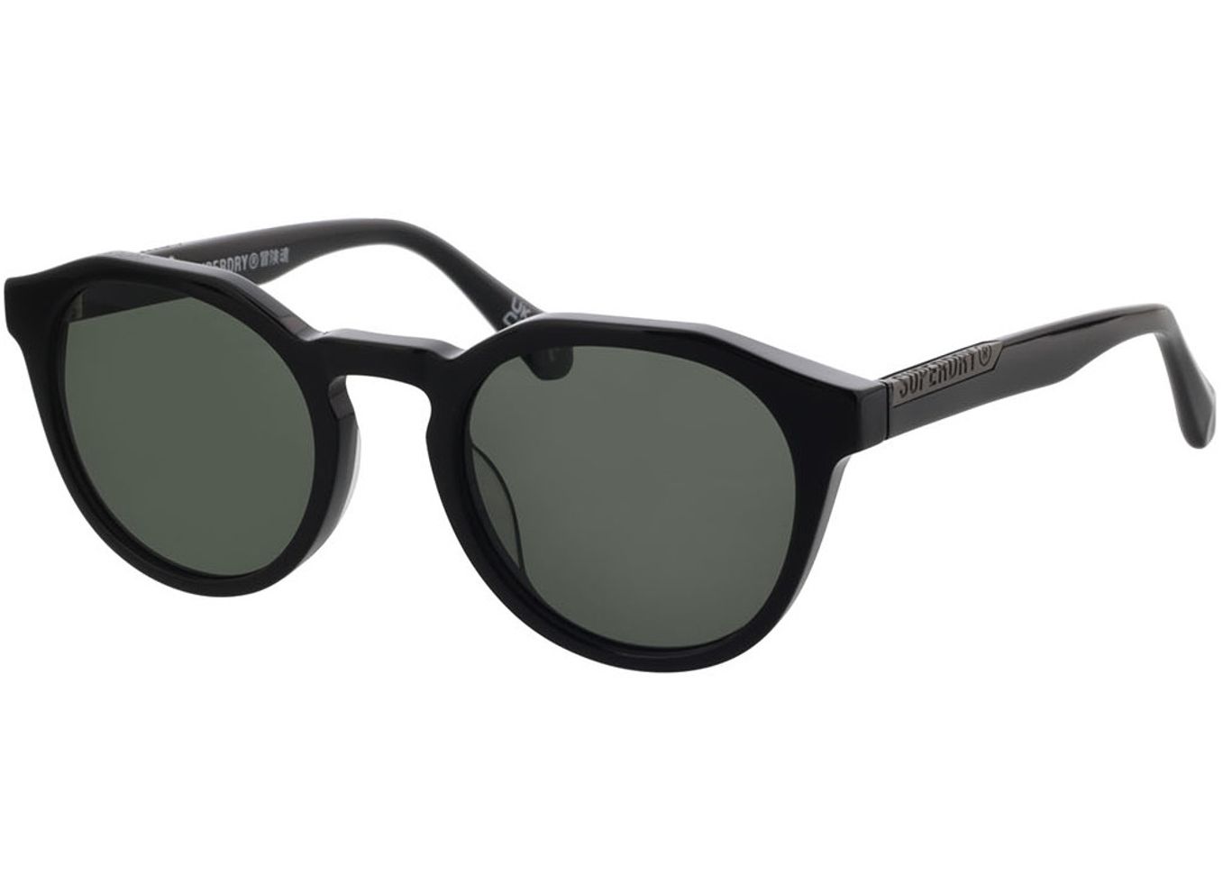 Superdry SDS 5012 104 52-22 Sonnenbrille mit Sehstärke erhältlich, Damen/Herren, Vollrand, Rund von Superdry