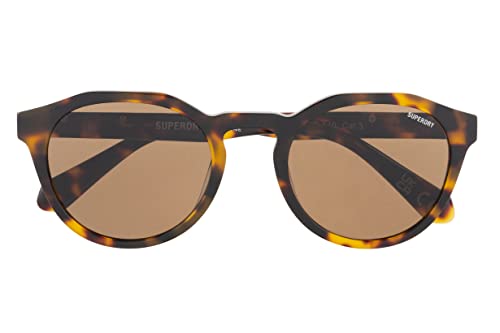Superdry SDS 5012 Unisex Sunglasses 102 Tortoise Gold/Solid Brown von Superdry