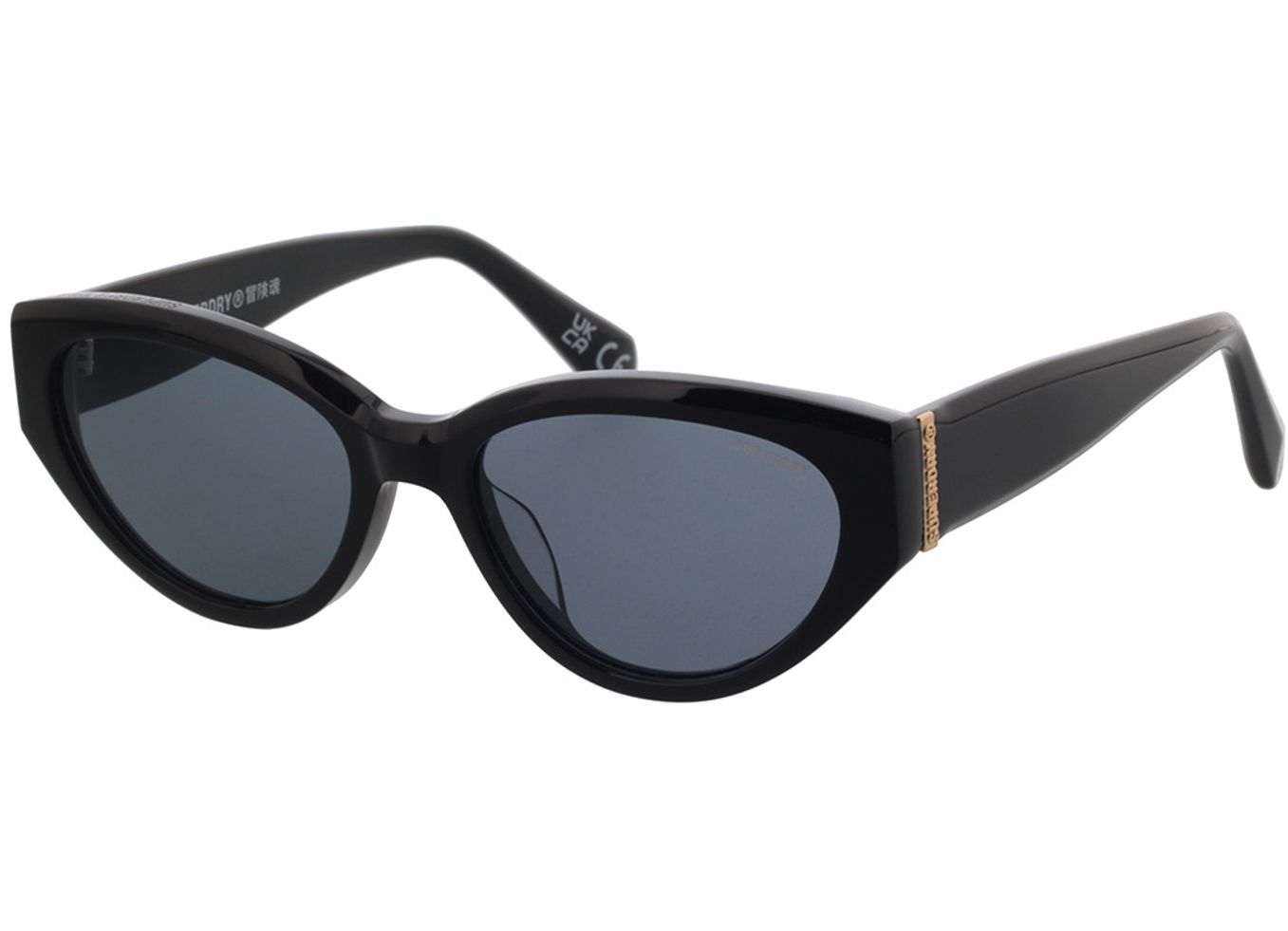 Superdry SDS 5013 104 52-17 Sonnenbrille mit Sehstärke erhältlich, Damen, Vollrand, Cateye von Superdry