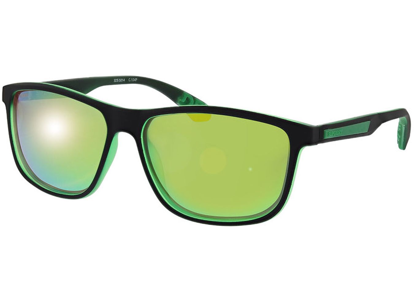 Superdry SDS 5014 104P 60-15 Sonnenbrille mit Sehstärke erhältlich, Herren, Vollrand, Rechteckig von Superdry