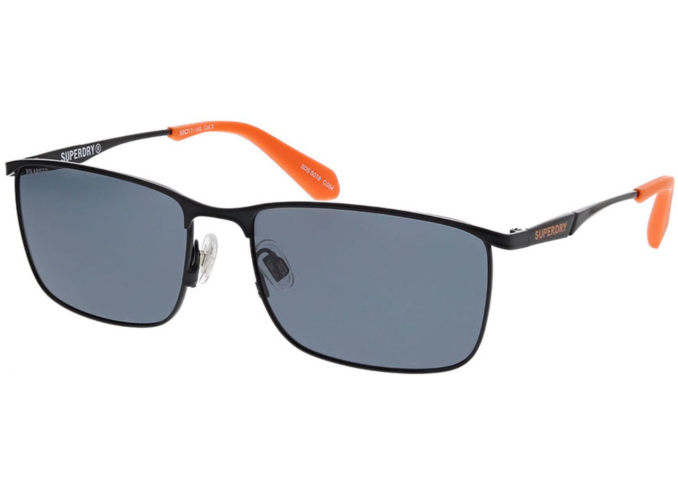 Superdry SDS 5018 004 58-17 Sonnenbrille mit Sehstärke erhältlich, Herren, Vollrand, Rechteckig von Superdry