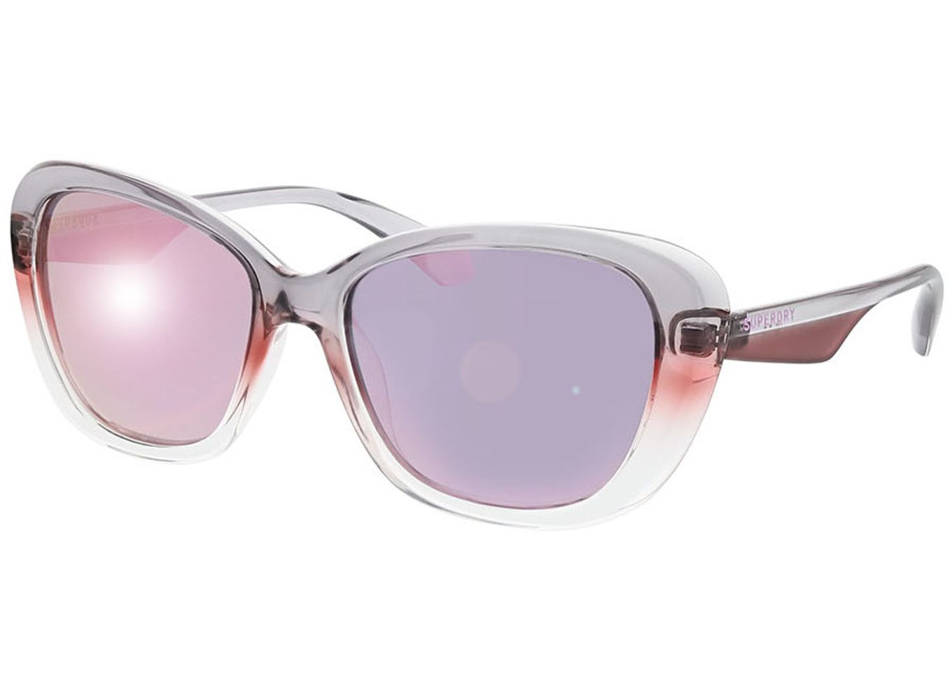 Superdry SDS 5022 108 56-17 Sonnenbrille mit Sehstärke erhältlich, Damen, Vollrand, oval von Superdry