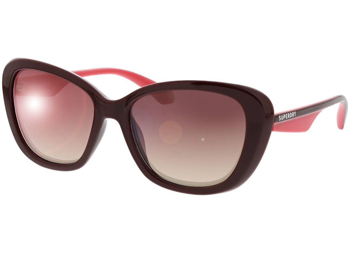 Superdry SDS 5022 162 56-17 Sonnenbrille mit Sehstärke erhältlich, Damen, Vollrand, oval von Superdry