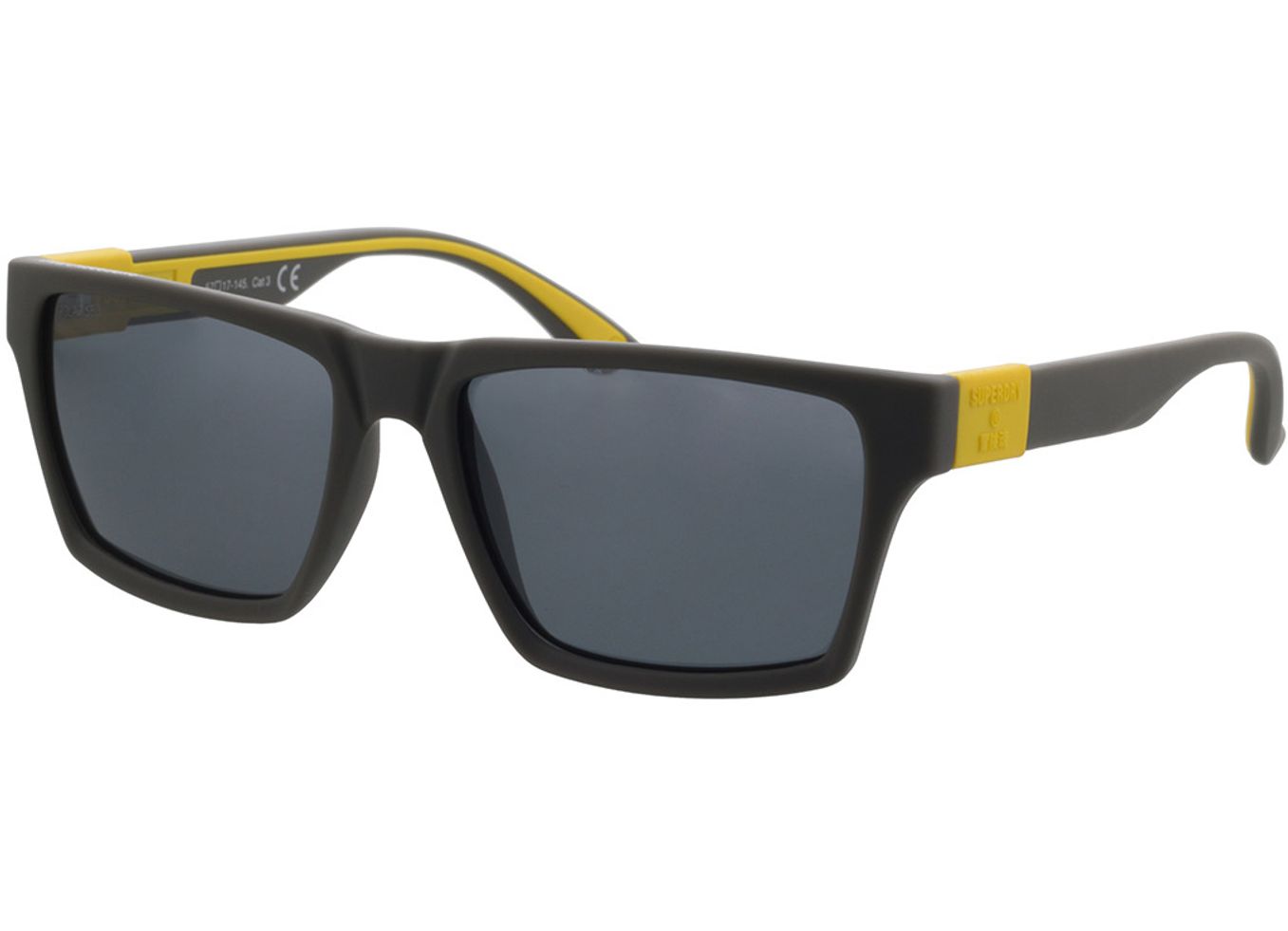 Superdry SDS Disruptive 108P 57-17 Sonnenbrille ohne Sehstärke, Herren, Vollrand, Eckig von Superdry