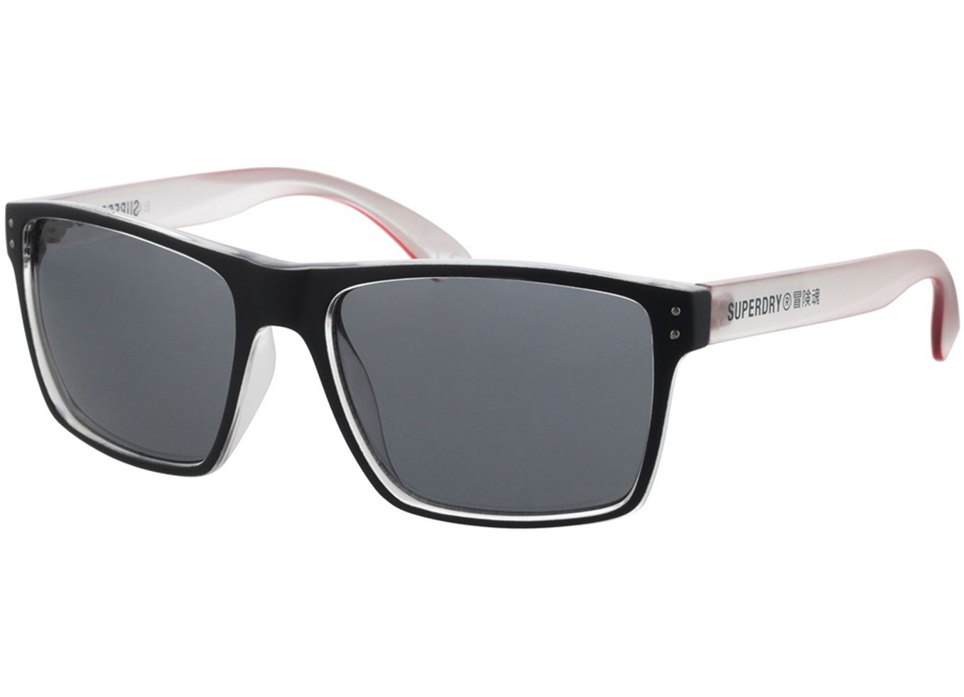 Superdry SDS Kobe 189 56-17 Sonnenbrille ohne Sehstärke, Herren, Vollrand, Eckig von Superdry