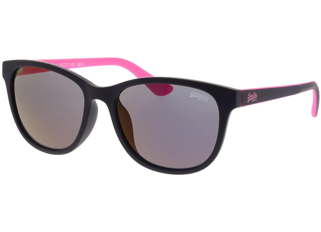 Superdry SDS Lizzie 161 55-17 Sonnenbrille mit Sehstärke erhältlich, Damen, Vollrand, Eckig von Superdry
