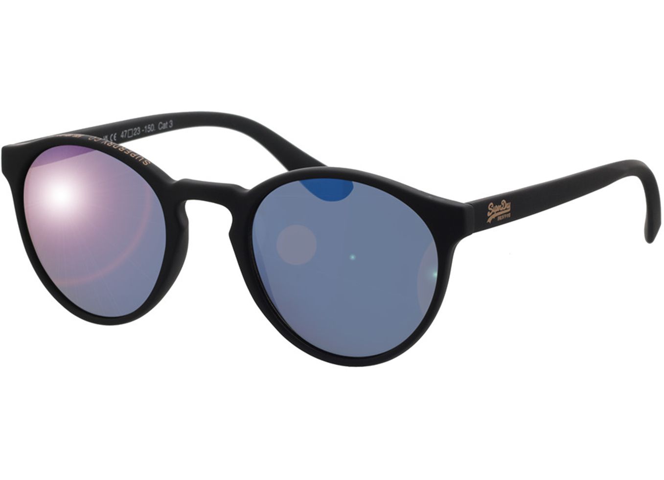 Superdry SDS Saratoga 104 47-23 Sonnenbrille mit Sehstärke erhältlich, Damen, Vollrand, panto von Superdry