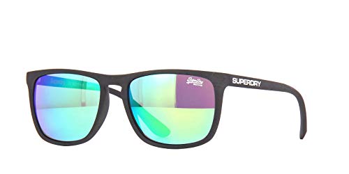 Superdry Shockwave 182 matte grey frame. Purple/Green mirrored lenses von Superdry