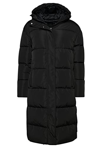 Superdry STUDIOS LONGLINE DUVET COAT, schwarz(ablack (02)), Gr. M von Superdry