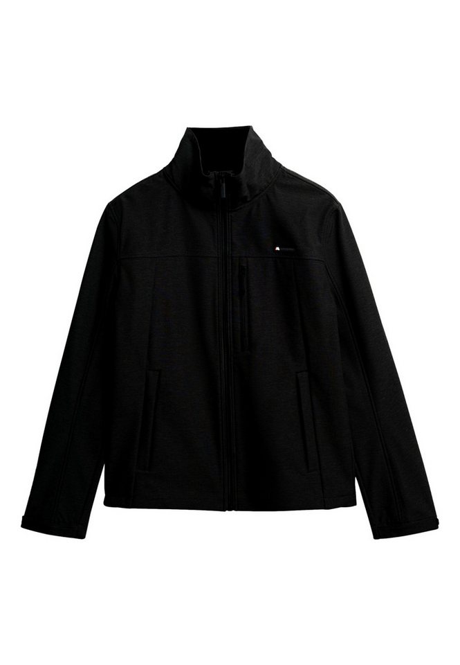 Superdry Softshelljacke Jacke HOODED SOFT SHELL TREKKER (1-St) von Superdry
