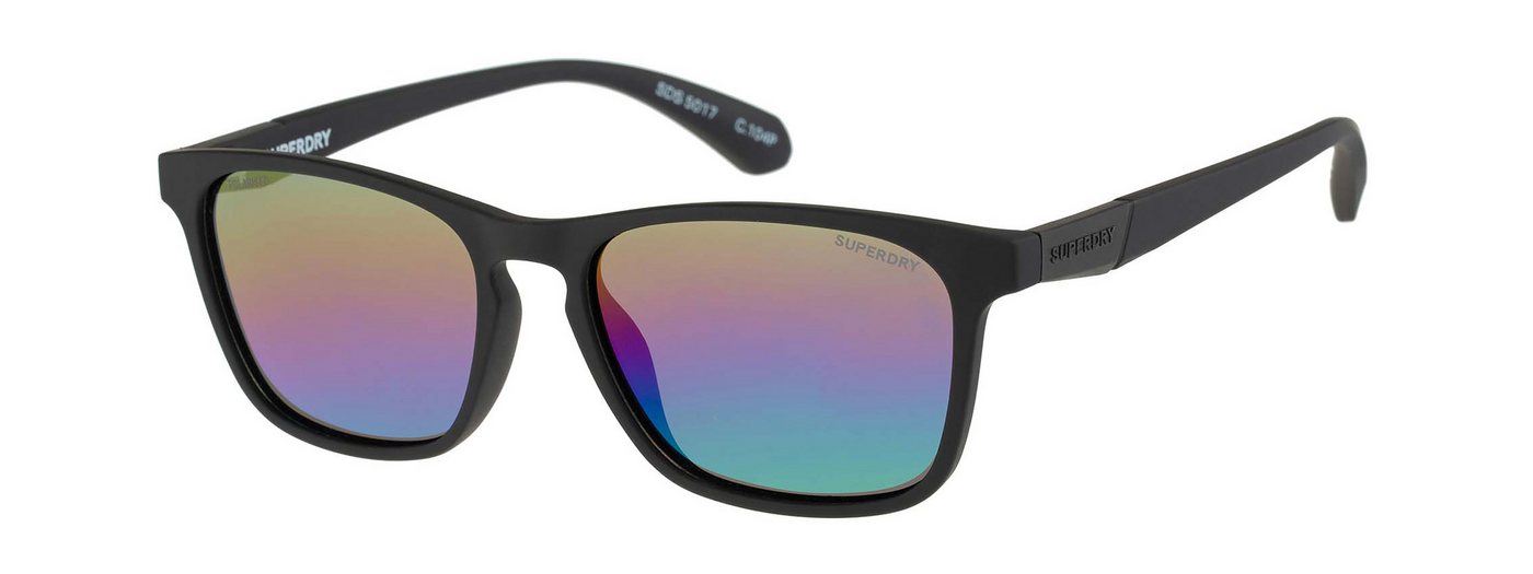 Superdry Sonnenbrille Modell 996082 Vollrand, verspiegelte Gläser, Markenlogo am Bügel von Superdry