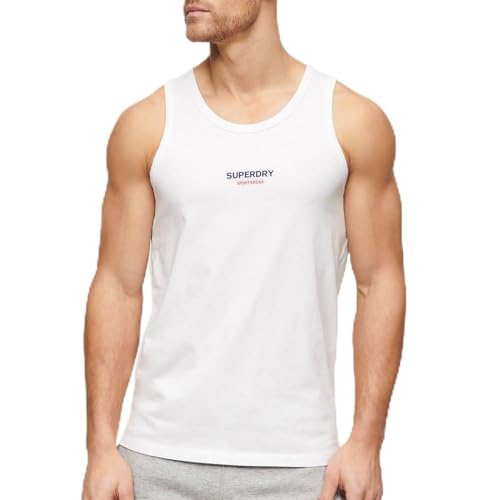 Superdry Sportswear Logo Relaxed Vest XL von Superdry