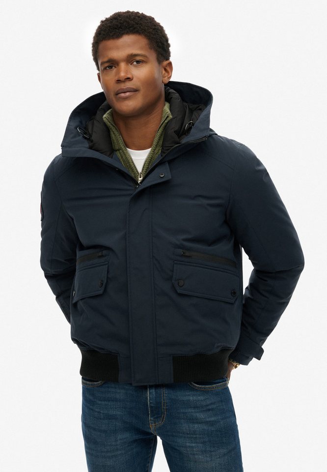 Superdry Steppjacke CITY PADDED BOMBER JACKET von Superdry