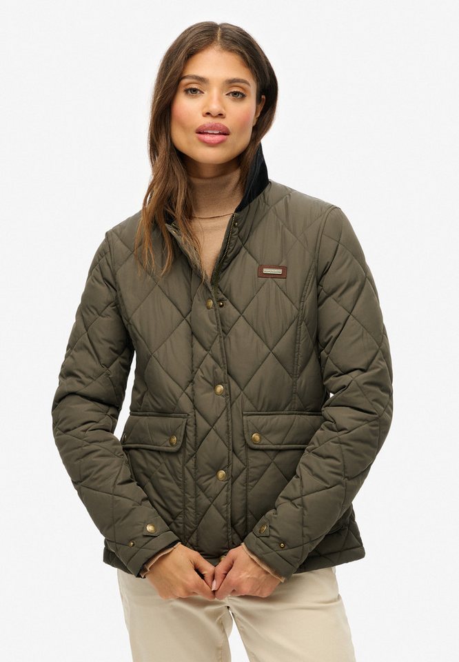 Superdry Steppjacke CORD TRIMMED LINER JACKET von Superdry