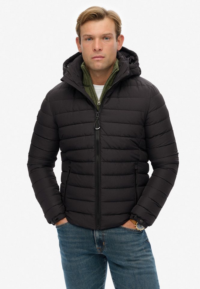 Superdry Steppjacke HOODED FUJI PADDED JACKET von Superdry