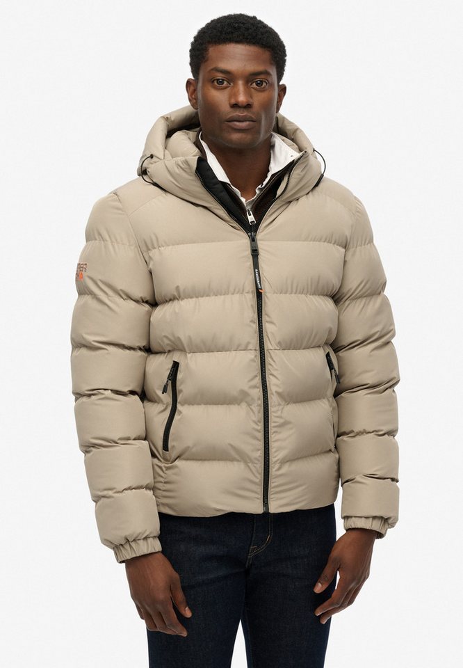 Superdry Steppjacke HOODED SPORTS PUFFER JACKET von Superdry