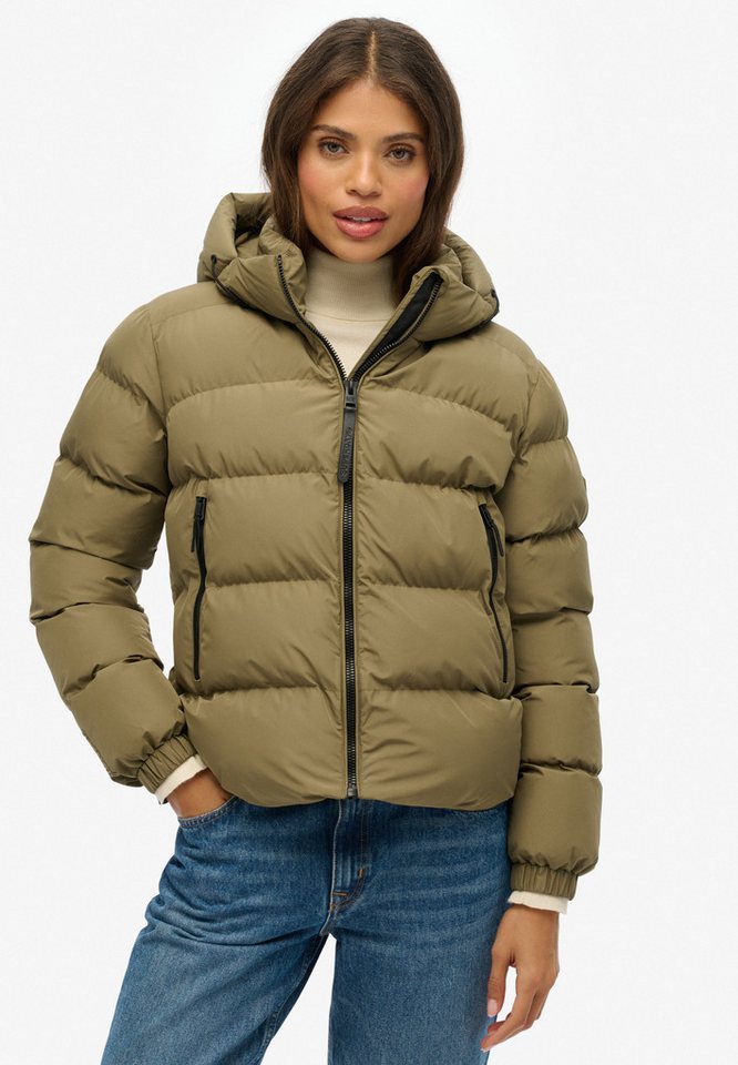 Superdry Steppjacke HOODED SPORTS PUFFER JACKET von Superdry