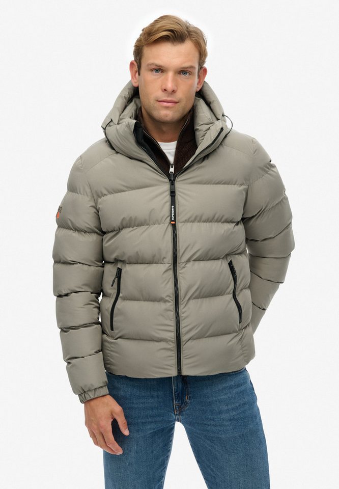 Superdry Steppjacke HOODED SPORTS PUFFER JACKET von Superdry