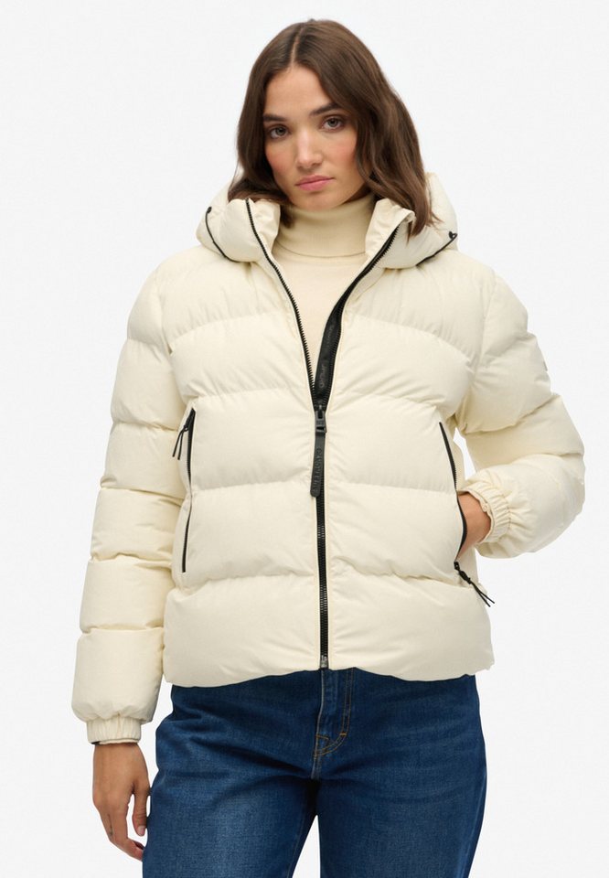 Superdry Steppjacke HOODED SPORTS PUFFER JACKET von Superdry
