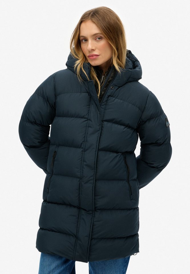 Superdry Steppjacke HOODED SPORTS PUFFER MID JKT von Superdry