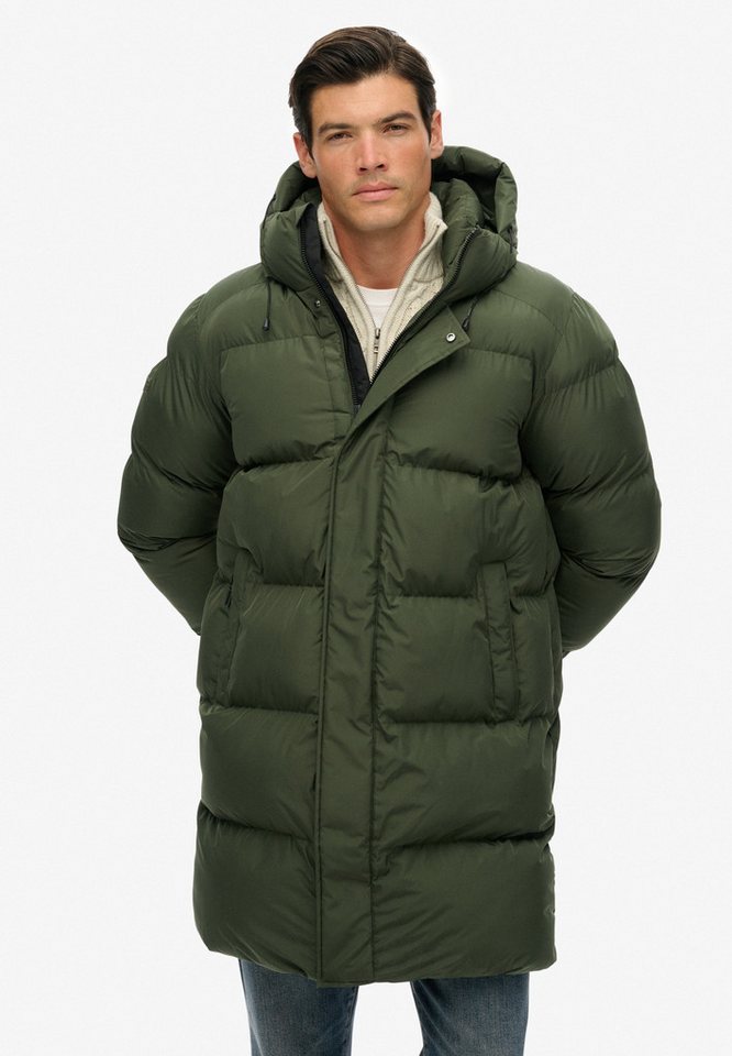 Superdry Steppjacke HOODED SPORTS PUFFER MID JKT von Superdry