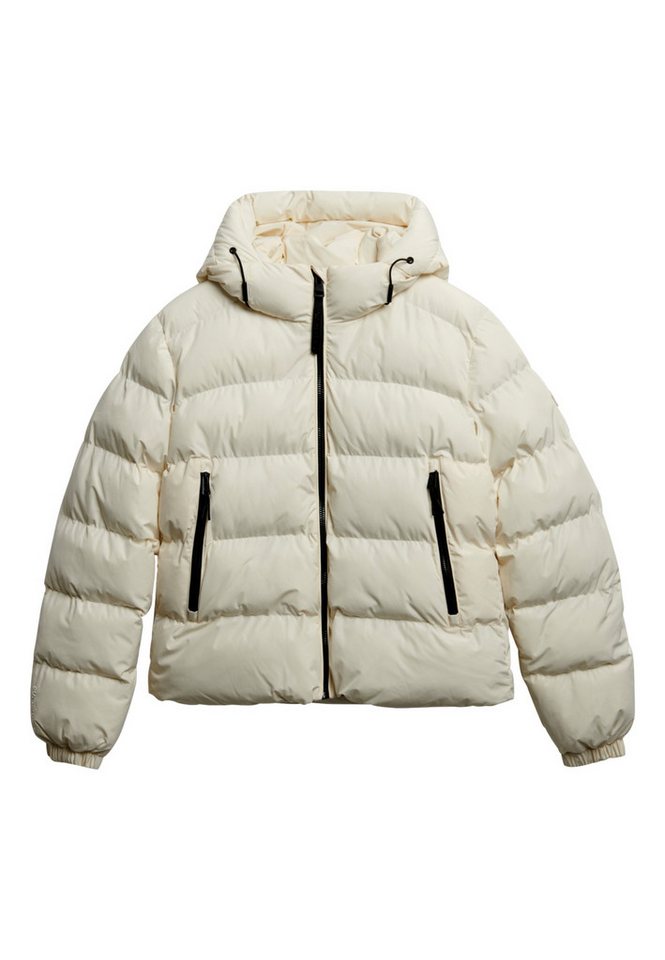 Superdry Steppjacke Jacke HOODED SPORTS PUFFER JACKET (1-St) von Superdry
