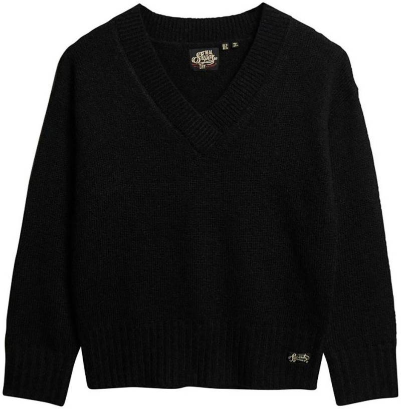 Superdry Strickpullover ESSENTIAL V NECK JUMPER von Superdry