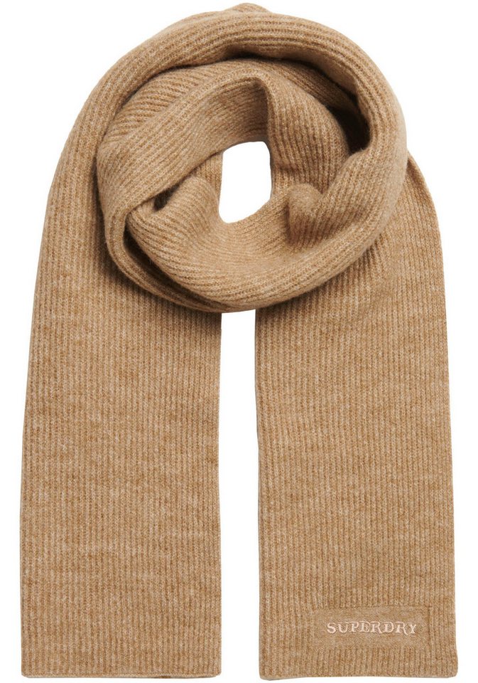 Superdry Strickschal SOFT RIB KNIT SCARF von Superdry