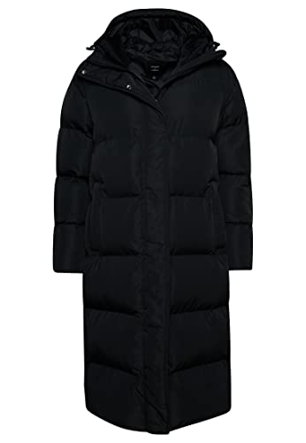 Superdry Studios Hooded Longline Puffer Duvet Winterjacke Damen - 42 von Superdry