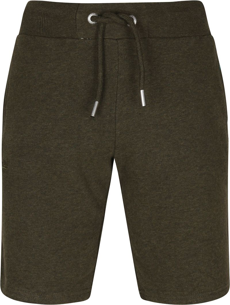 Superdry Sweat Shorts Dunkelgrün - Größe S von Superdry