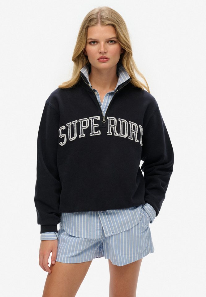 Superdry Sweatshirt ATHLETIC ESS APPLIQUE HALF ZIP von Superdry
