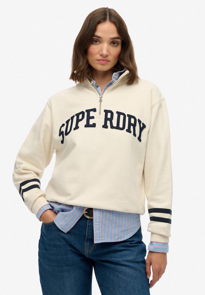 Superdry Sweatshirt ATHLETIC ESS APPLIQUE HALF ZIP von Superdry