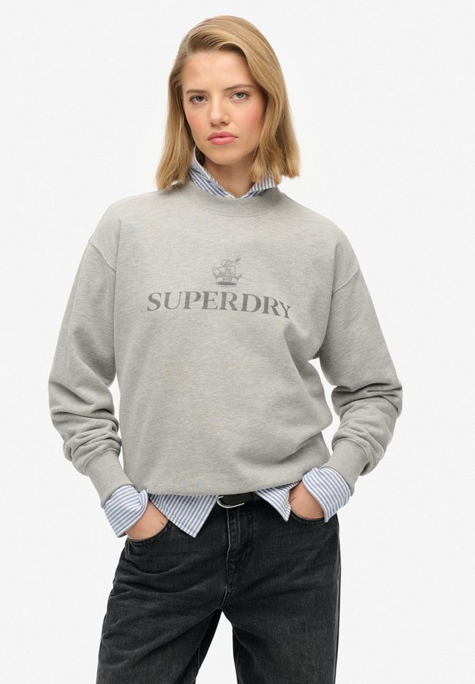 Superdry Sweatshirt BRITISH DESIGN RELAXED CREW von Superdry