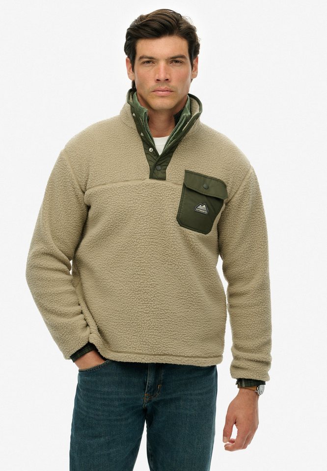 Superdry Sweatshirt FUJI FLEECE HENLEY von Superdry