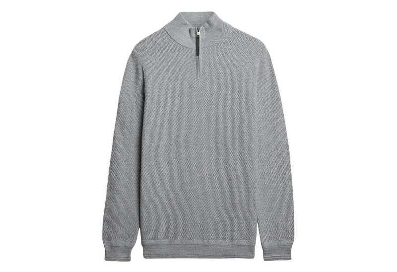 Superdry Sweatshirt Herren Sweatshirt Baumwolle Cotton Texture Henley von Superdry