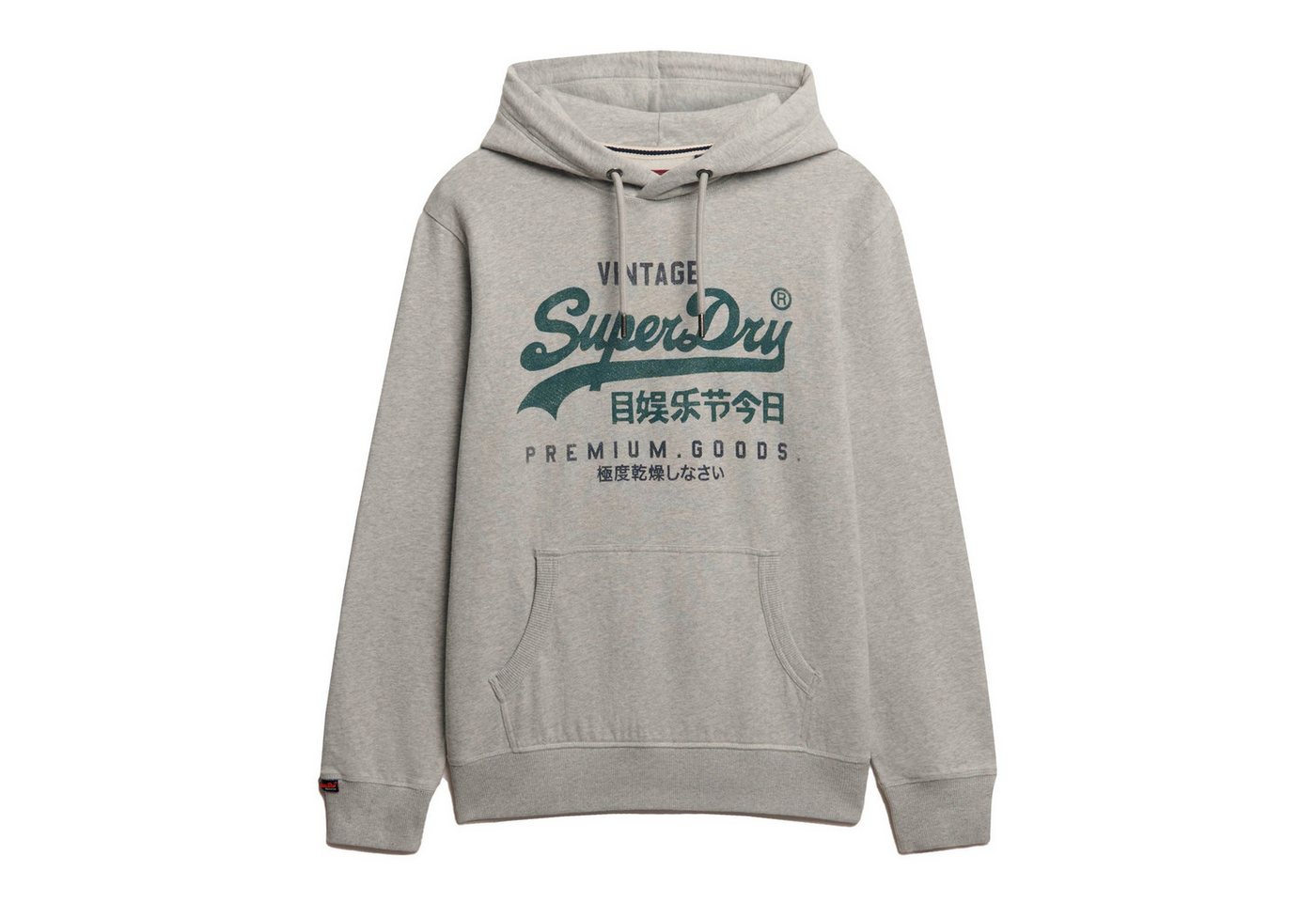 Superdry Sweatshirt Herren Sweatshirt Baumwolle VI Duo Classic Hood von Superdry