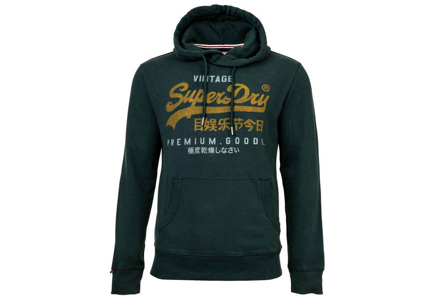 Superdry Sweatshirt Herren Sweatshirt Baumwolle VI Duo Classic Hood von Superdry
