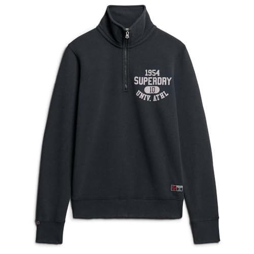 Superdry Track & Field Herren-Sweatshirt mit halbem Reißverschluss, Eclipse, Marineblau, Eclipse Navy, XXL Superdry Track & Field Herren-Sweatshirt mit halbem Reißverschluss, Eclipse, Marineblau, Eclipse Navy, XXL von Superdry