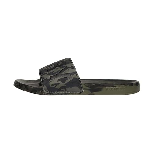 Superdry Vegan Camo Pool Slides, Nathan Camo, Large von Superdry