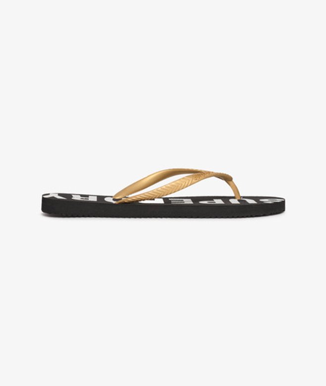 Superdry Damen Code Essential Flip-flops Schwarz - Größe: L von Superdry